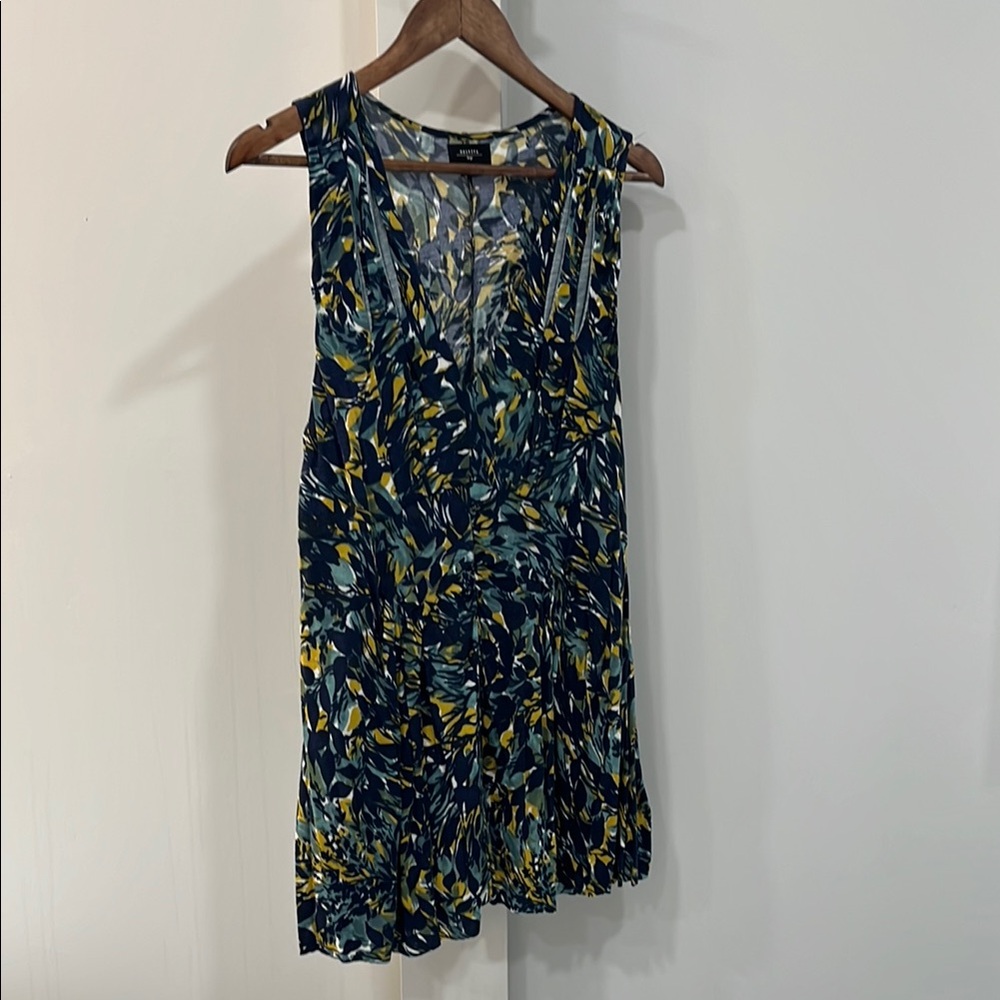 Floral Sleeveless Top - Multicolor
